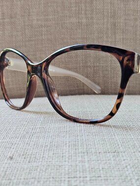 Steve Madden Eyeglasses Frame Brown Tortoise Eyewear Glasses Frame only